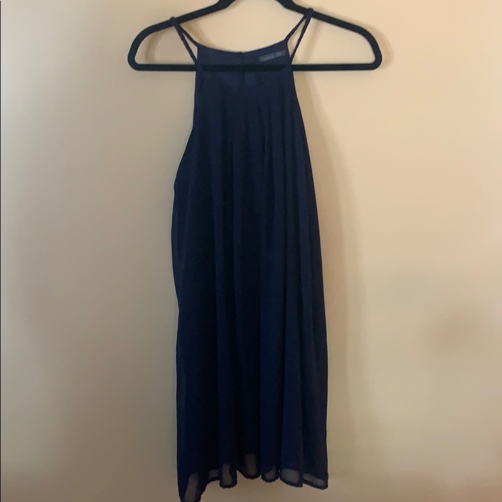 Dark blue dress